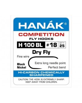 HANAK COMPETITION BARBLESS HOOKS H100