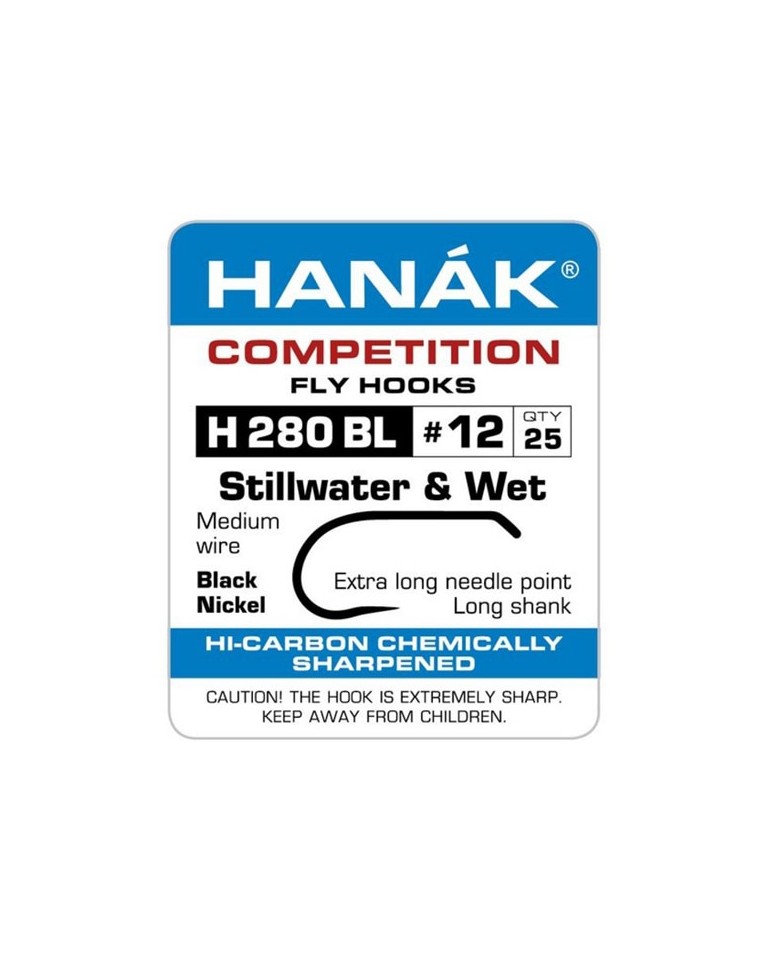 HANAK COMPETITION BARBLESS HOOKS H280