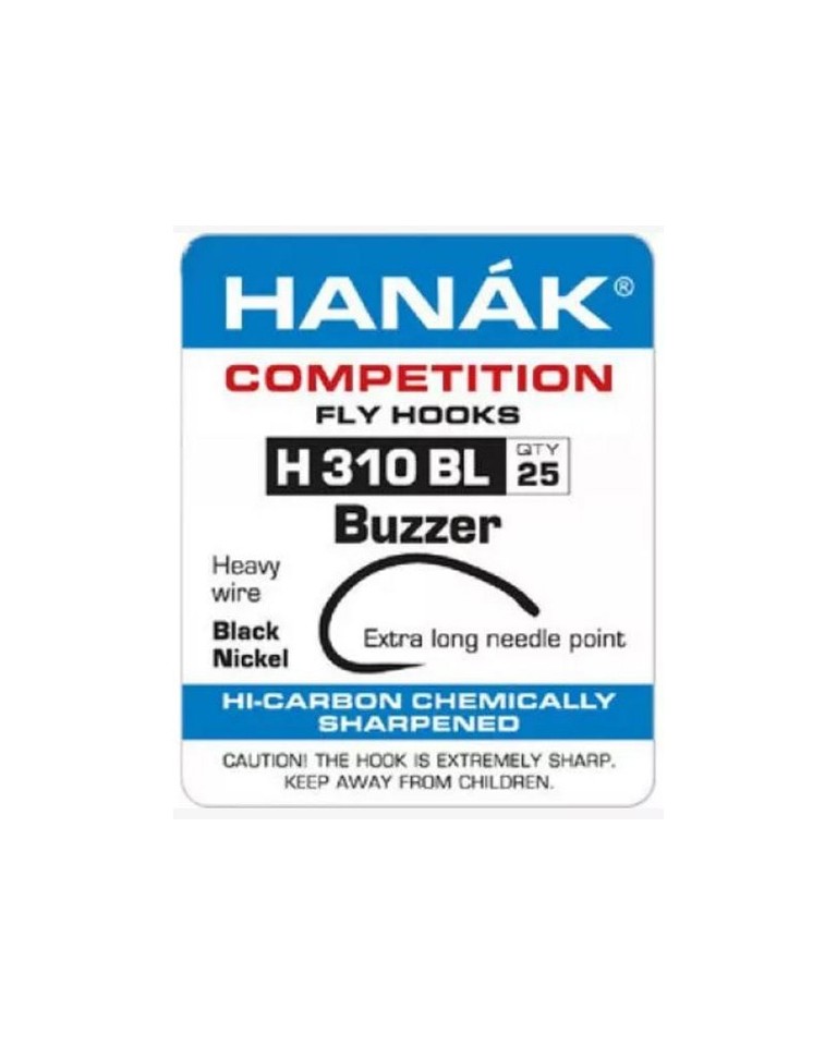 HANAK COMPETITION BARBLESS HOOKS H310