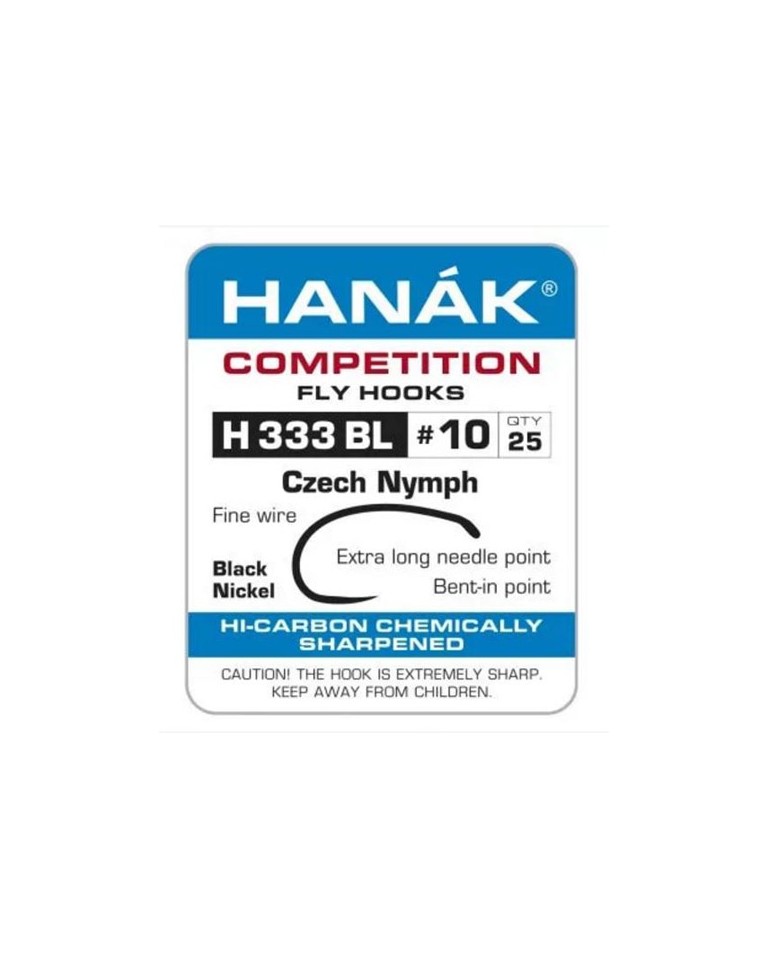 HANAK COMPETITION BARBLESS HOOKS H333