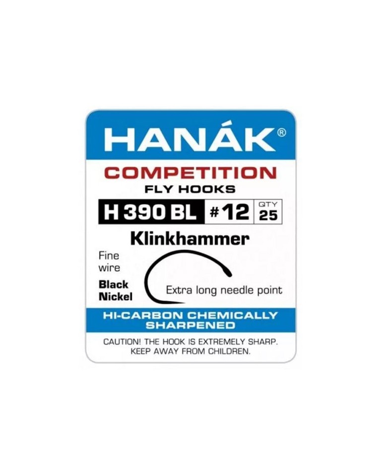 HANAK COMPETITION BARBLESS HOOKS H390