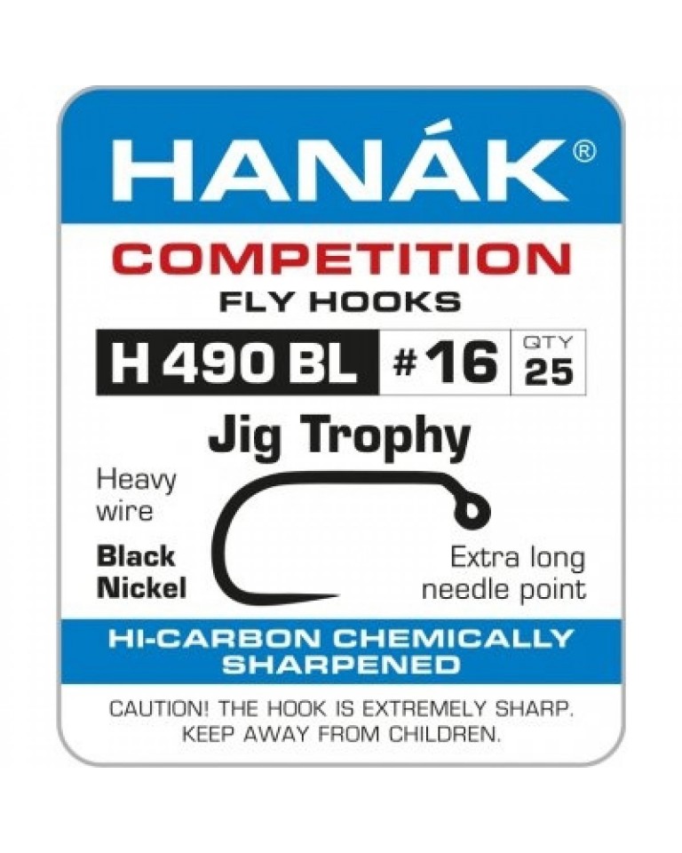 HANAK COMPETITION BARBLESS HOOKS H490