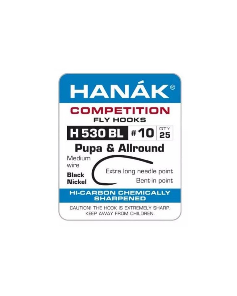 HANAK COMPETITION BARBLESS HOOKS H530
