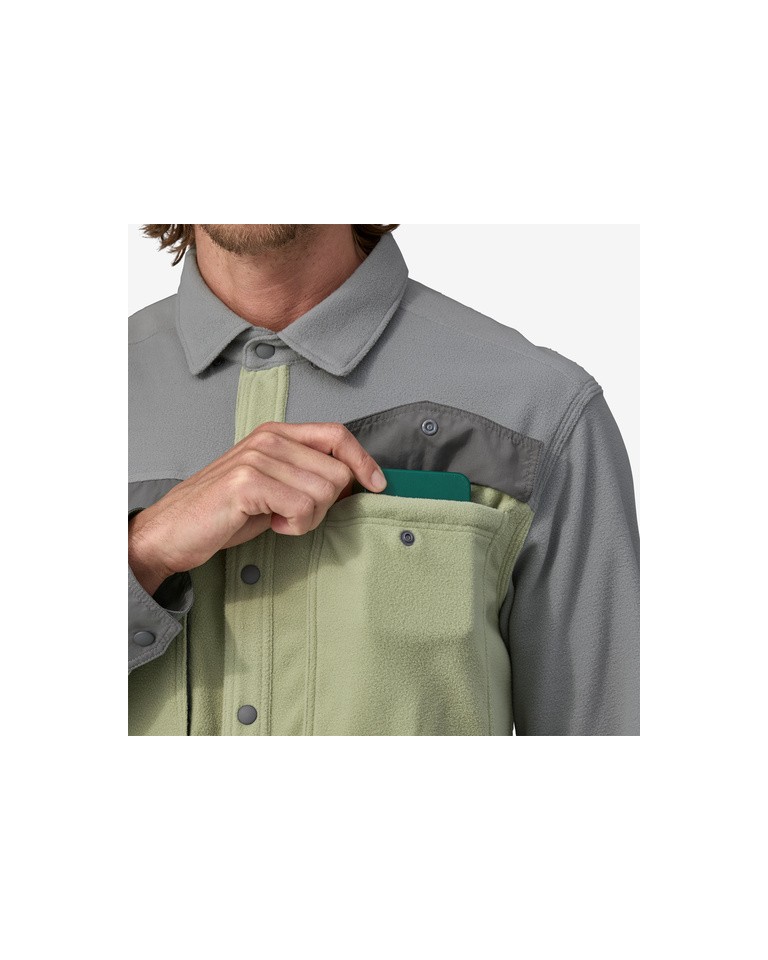 Patagonia M's Long-Sleeved Early Rise Snap Shirt Salvia Green