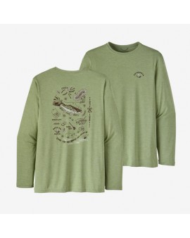 copy of Patagonia M's L/S Cap Cool Daily Fish Graphich Shirt - FTLA